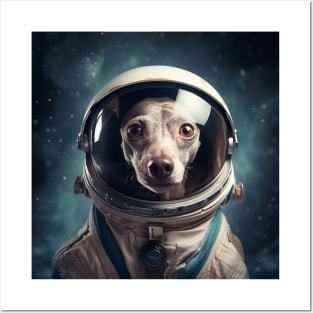 Astro Dog - American Hairless Terrier Posters and Art